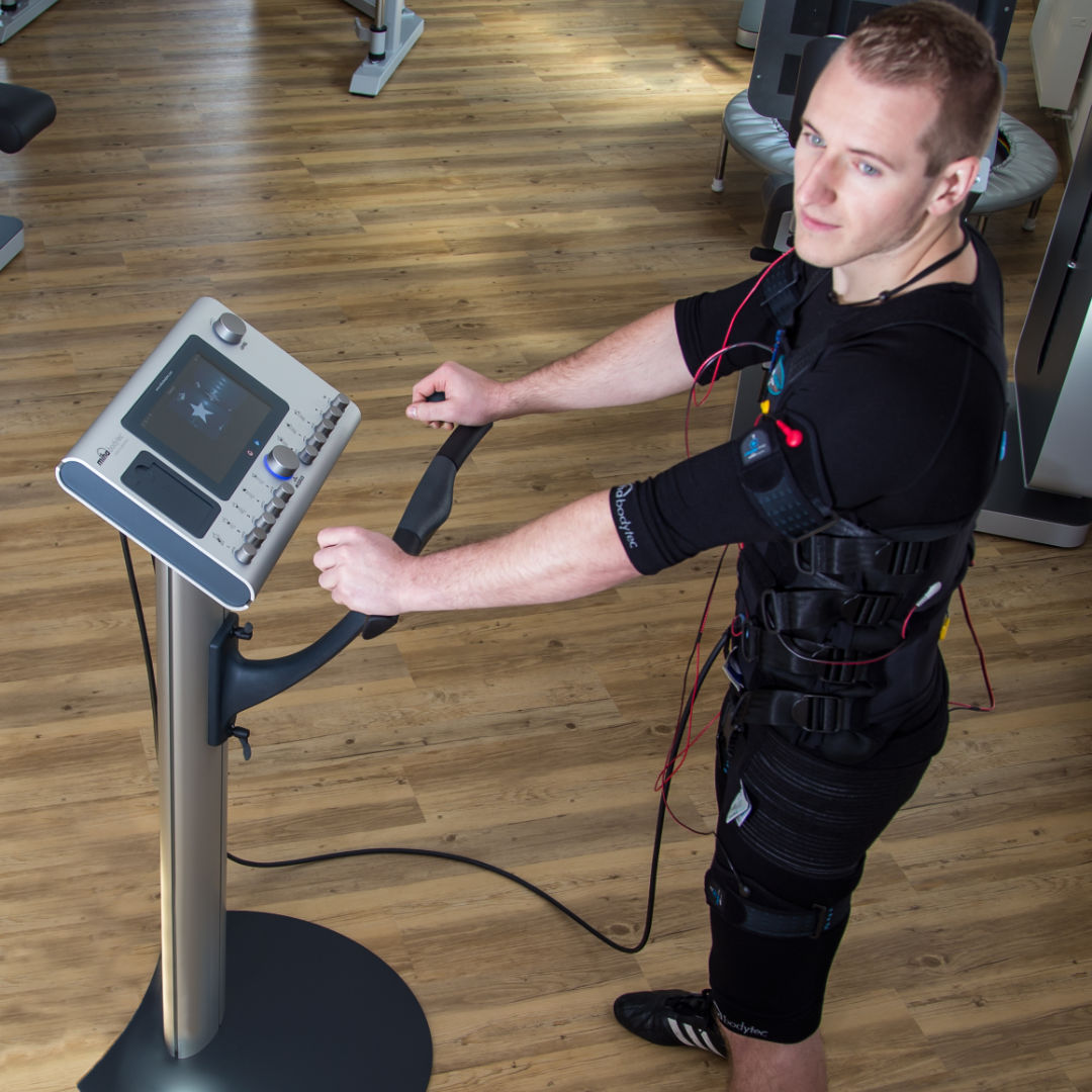 EMS-Training Elektro-Muskel-Stimulationstraining | Gesundheitstraining - Physio-Zentrum Bogen